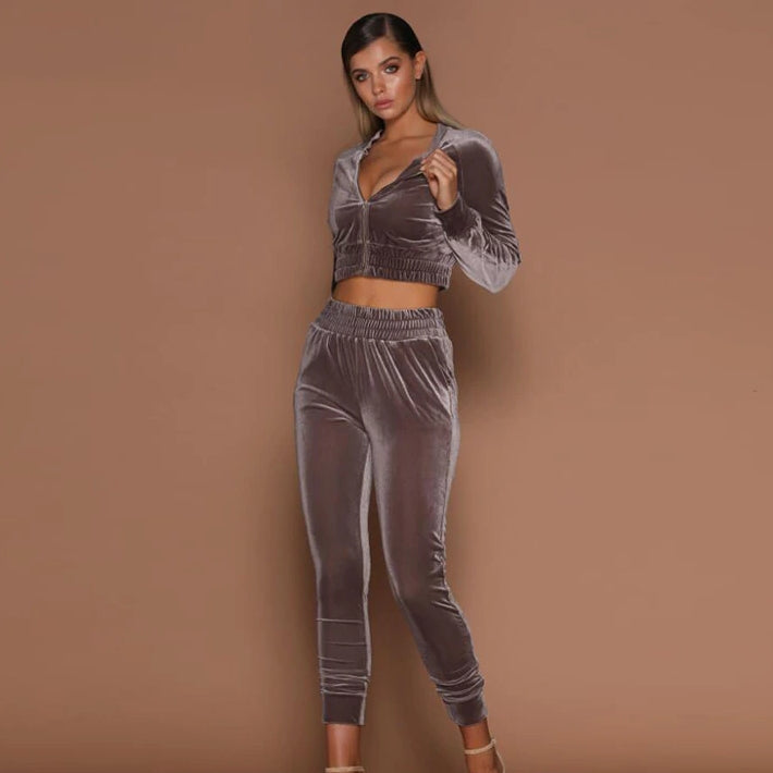 Velour Tracksuit