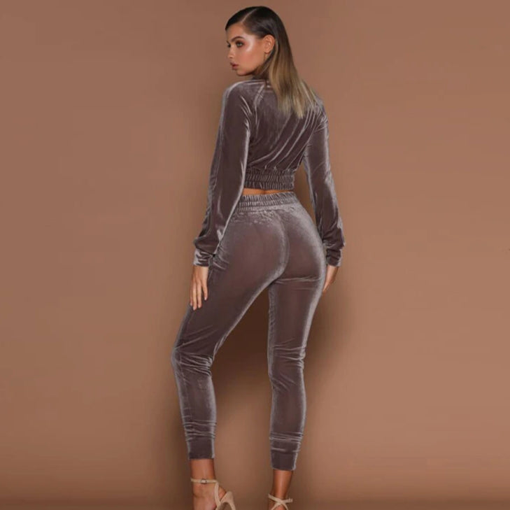 Velour Tracksuit
