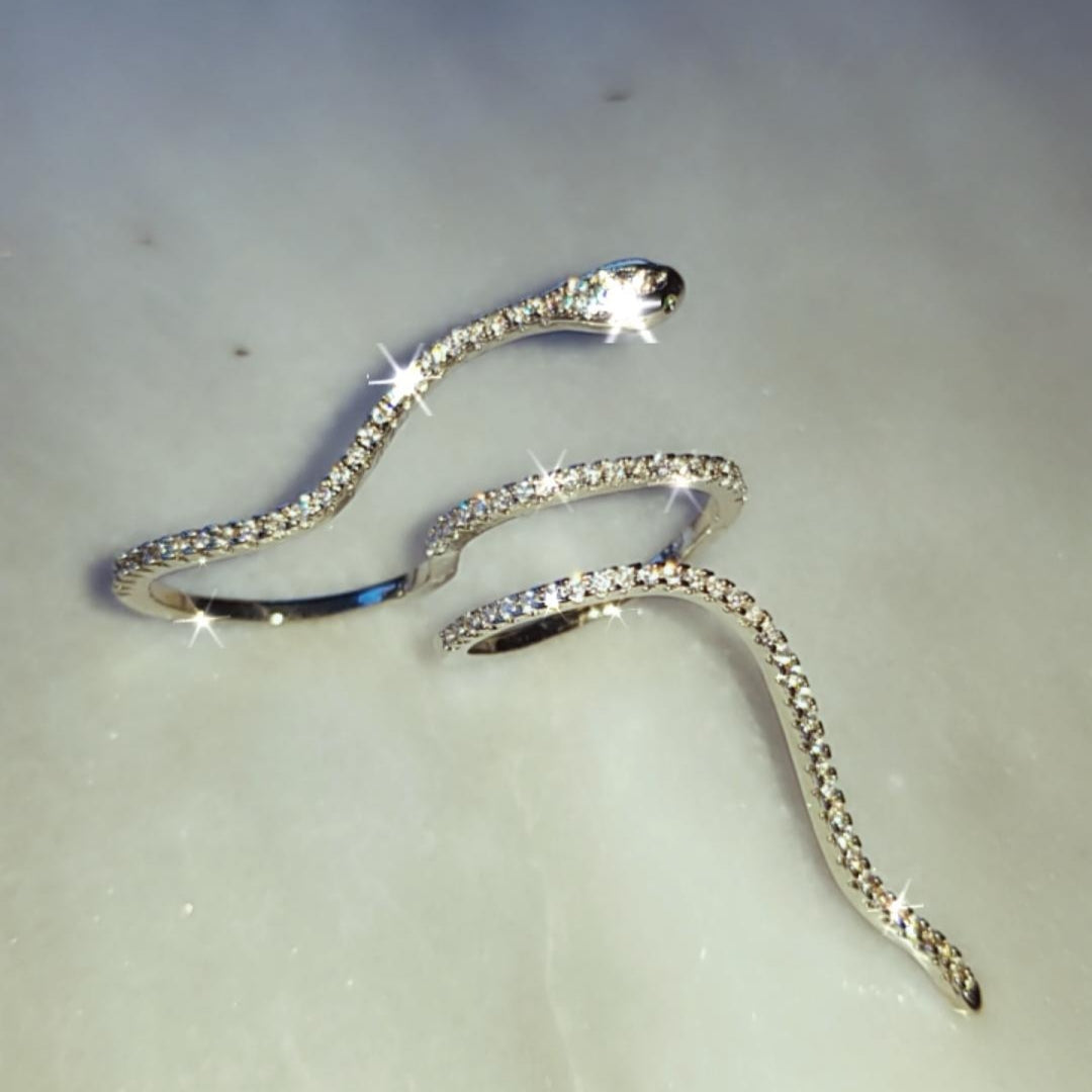 Serpent Cocktail Ring