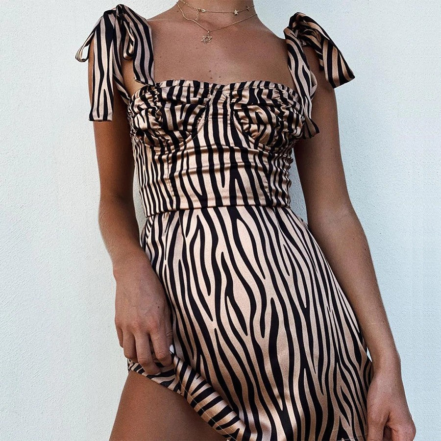 Zebra Print Dress