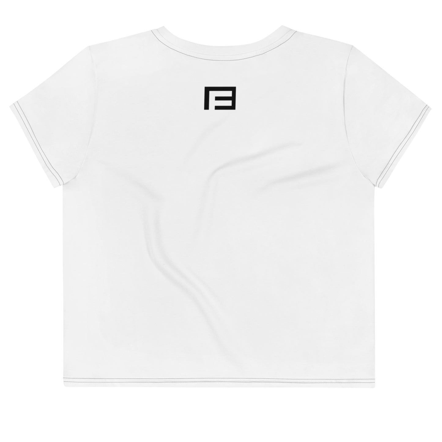 Crop Tee - Blanc