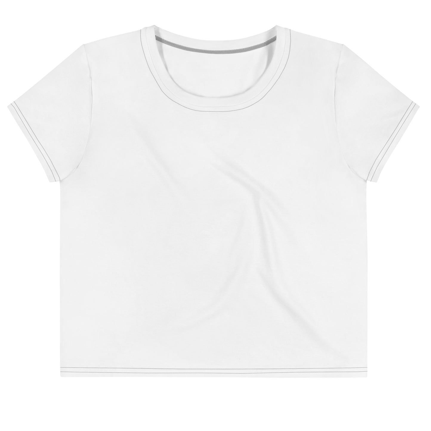 Crop Tee - Blanc