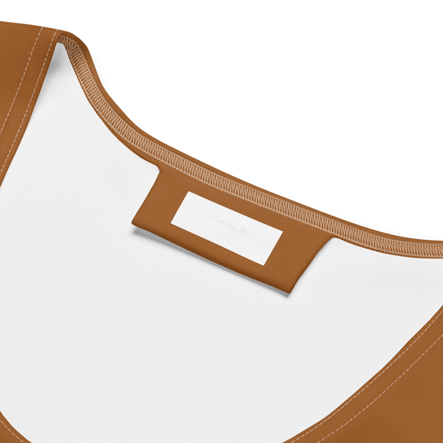 Crop Tank Top - Cocoa