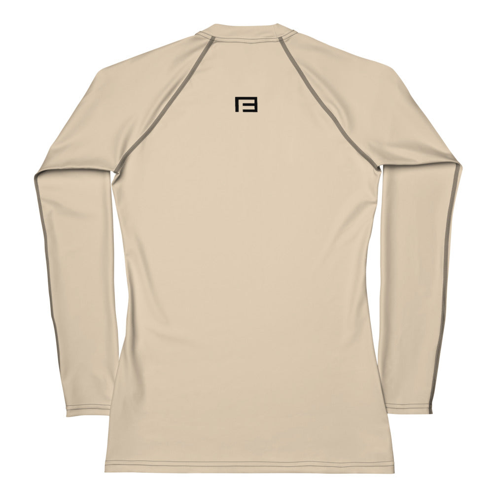 Rash Guard - Latte