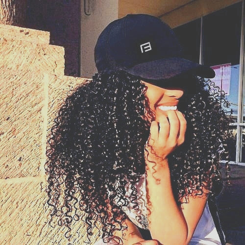 'Low Key' Cap with Signature B Logo in Black