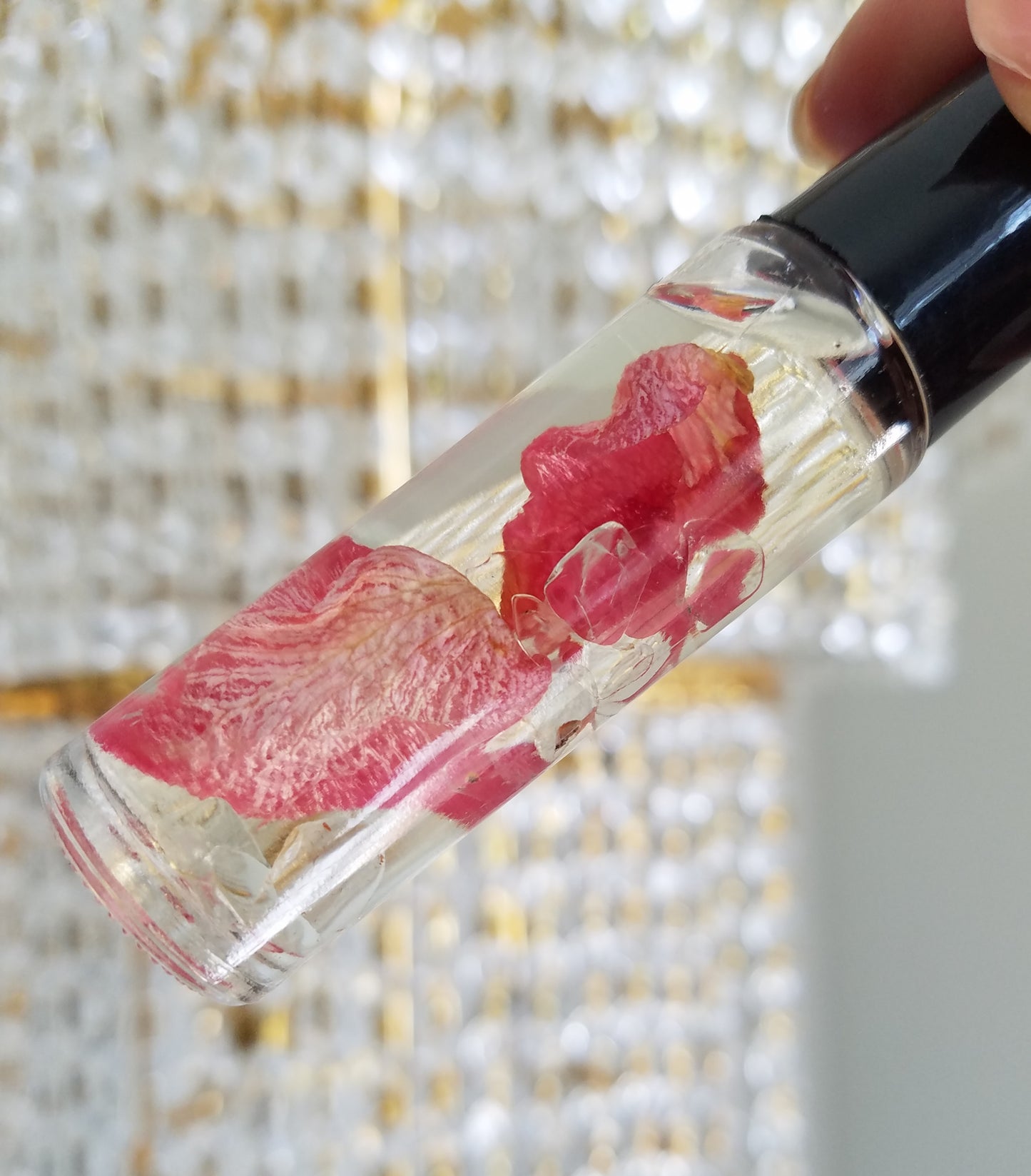 Barri Fragrance Set:  Scented Soy Candle + Crystal Infused Fragrance Oil Roller Ball