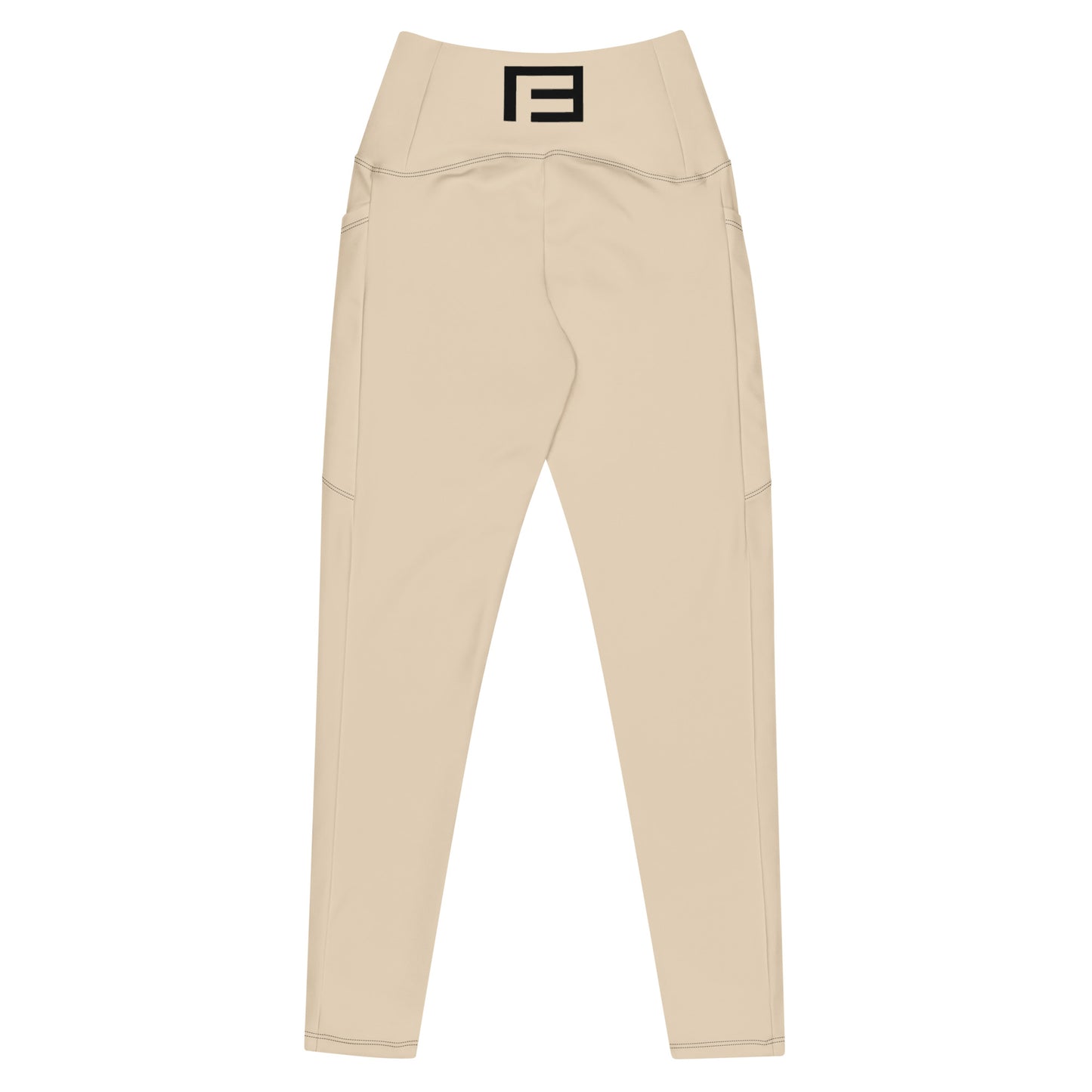 High Waist Leggings - Latte