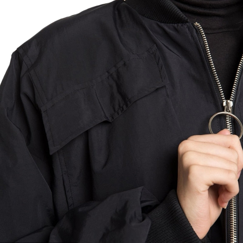 Toggle Bomber Jacket