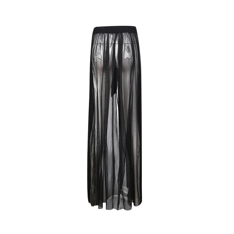 Sheer Chiffon Skirt