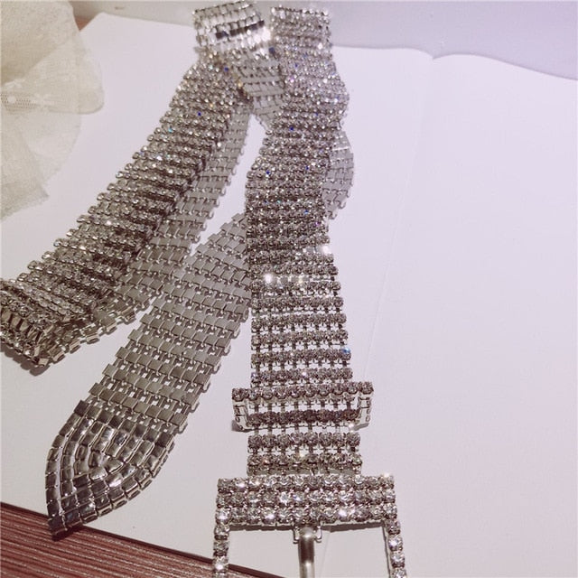 Lumi Rhinestone Belt