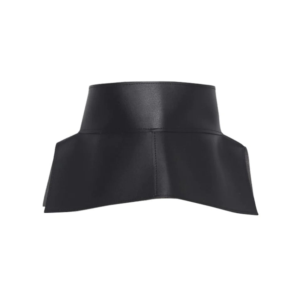 Leatherette Peplum Belt