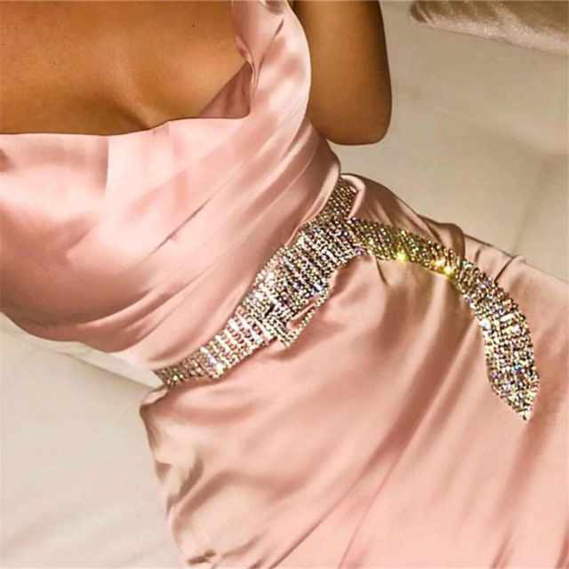 Lumi Rhinestone Belt