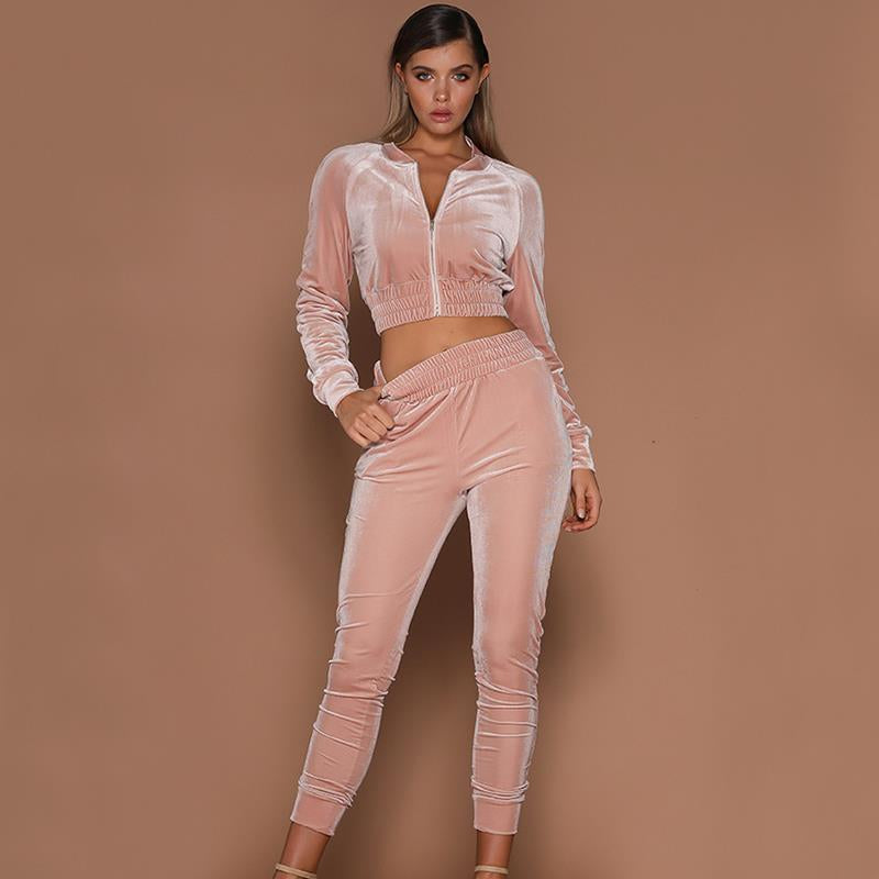 Velour Tracksuit