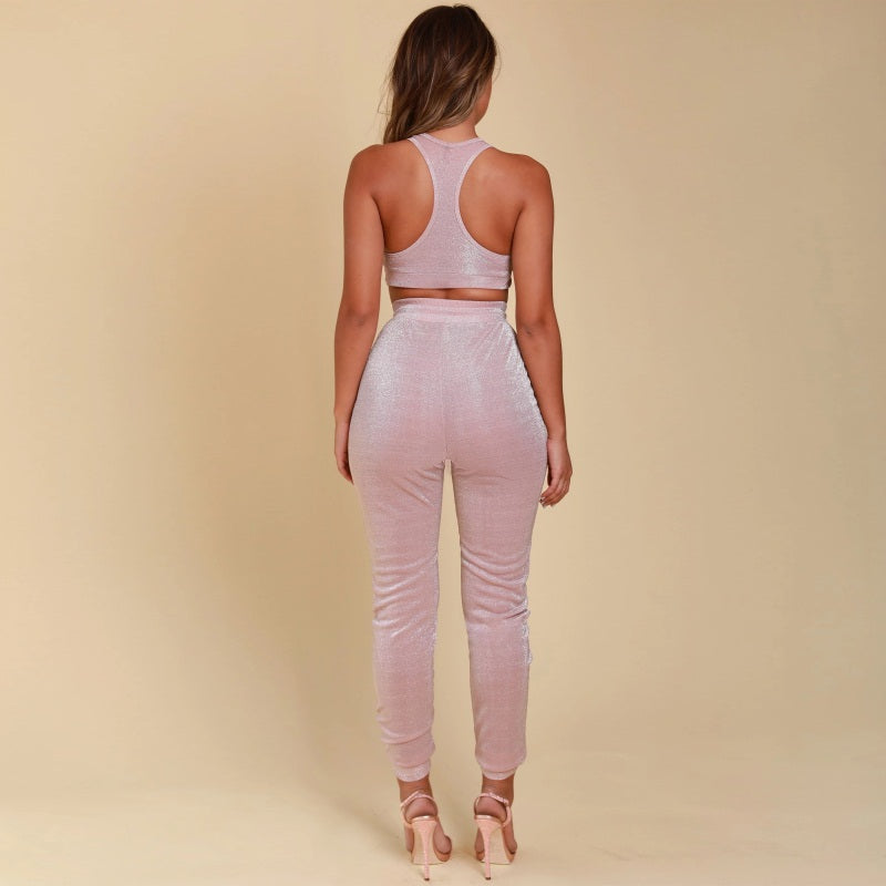 ' Lumi ' Metallic Knit Set