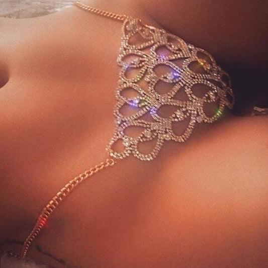 Crystal Heart Panty
