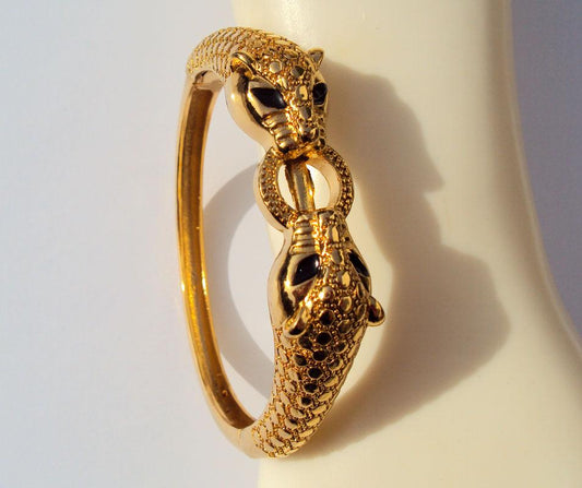 Pardus Leopard Bangle Bracelet
