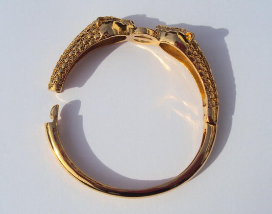 Pardus Leopard Bangle Bracelet