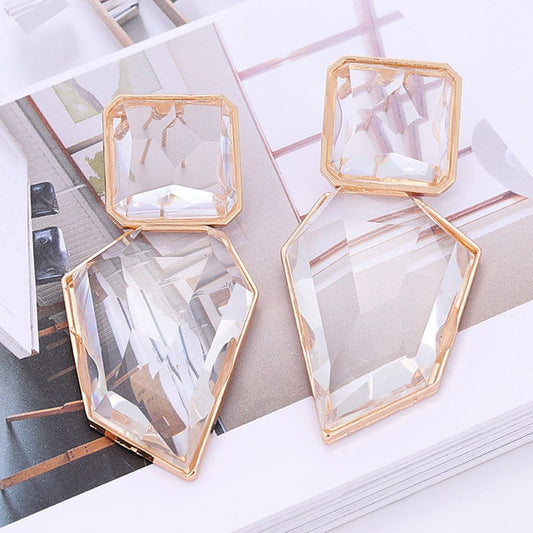 Crystal Drop Earrings