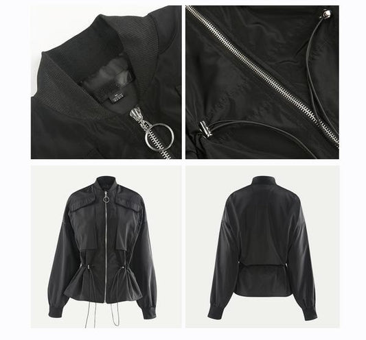 Toggle Bomber Jacket