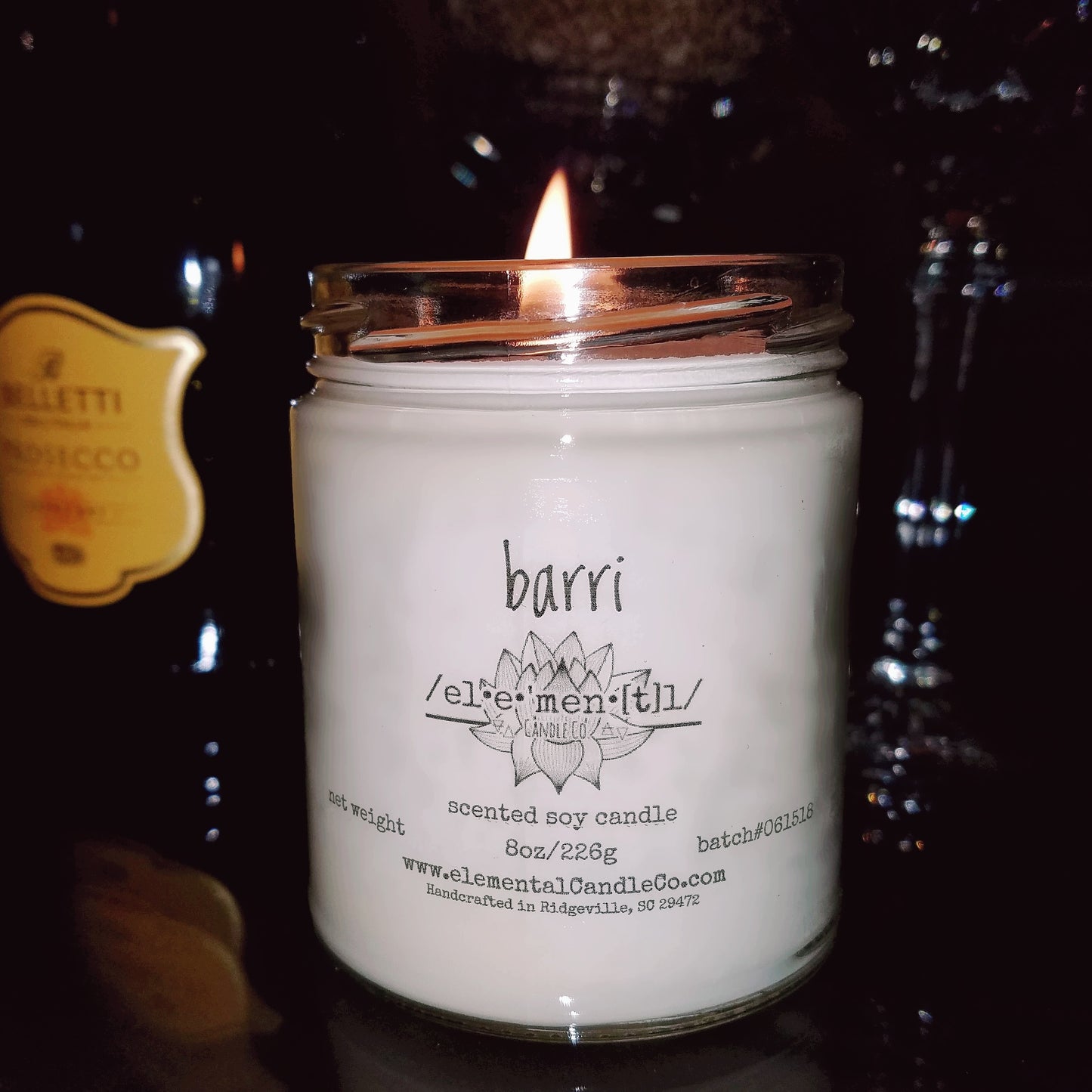 Barri Fragrance:  Scented Soy Candle